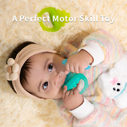 Freezable Baby Silicone Teething Toys – Cooling Relief