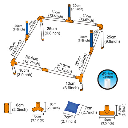 Portable Cornhole Game Set for Easy Outdoor Family Fun