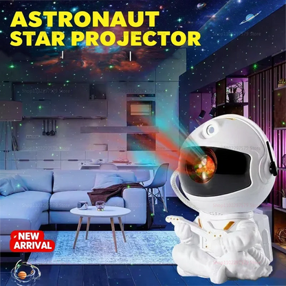 Galaxy Projector with Astronaut Design for Relaxing Night Light