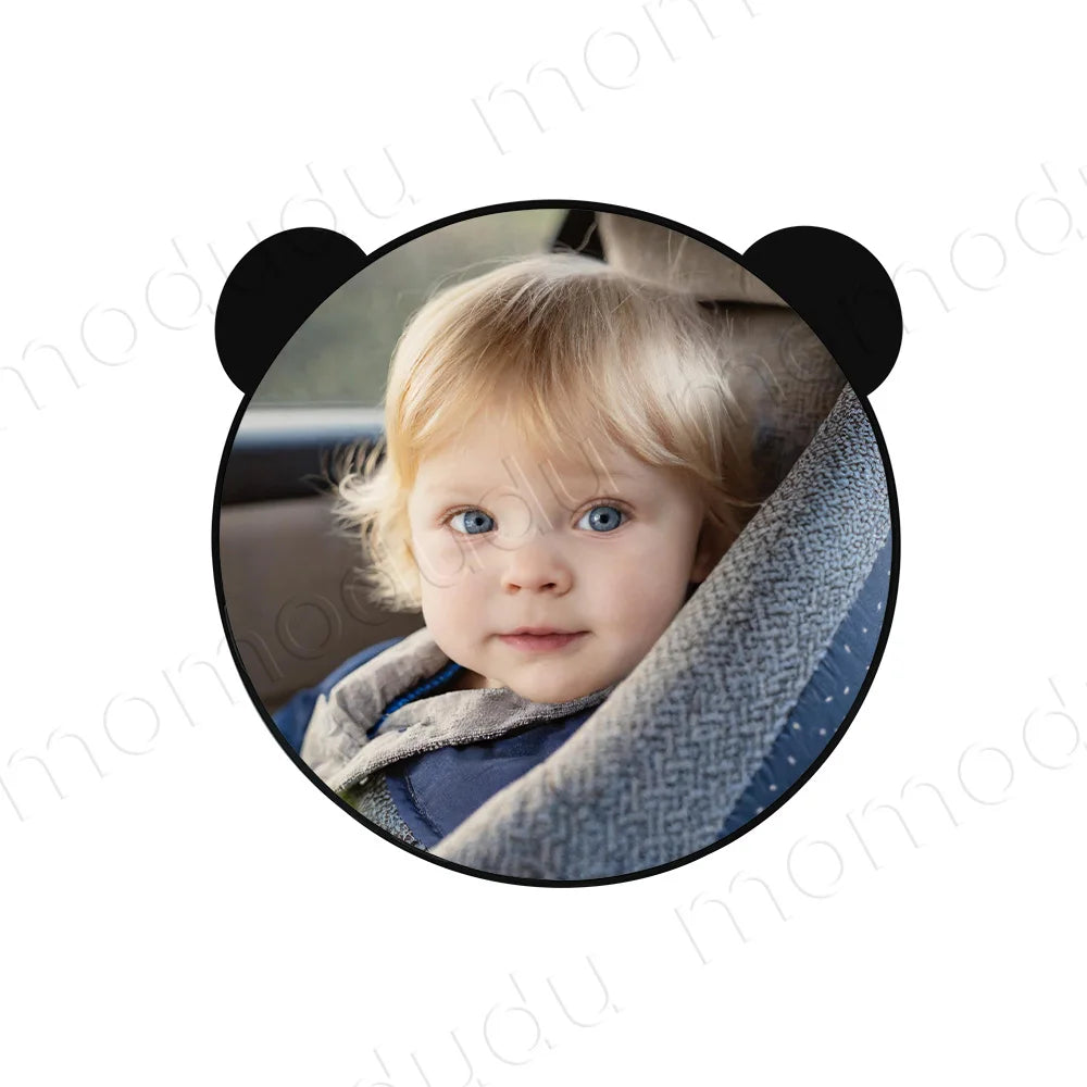 Baby Car Mirror – Shatterproof Wide View for Safety