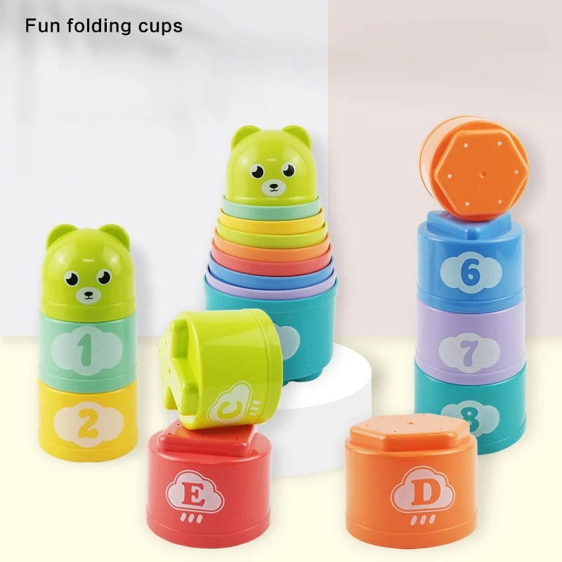 Montessori Stacking Cups – Early Learning & Fun Puzzle Toy