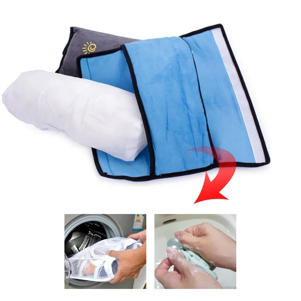 Kids Seat Belt Pillow – Soft Shoulder & Head Support for Car Trips