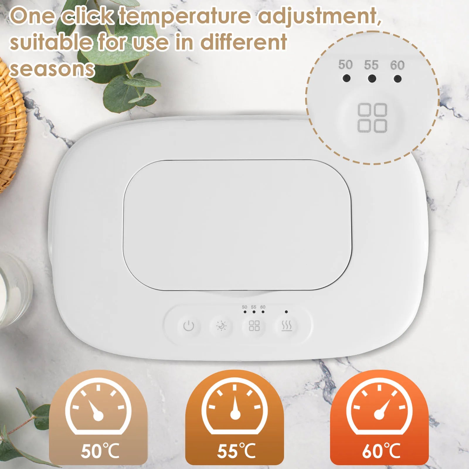adjustable temperature wipe warmer - KentDO