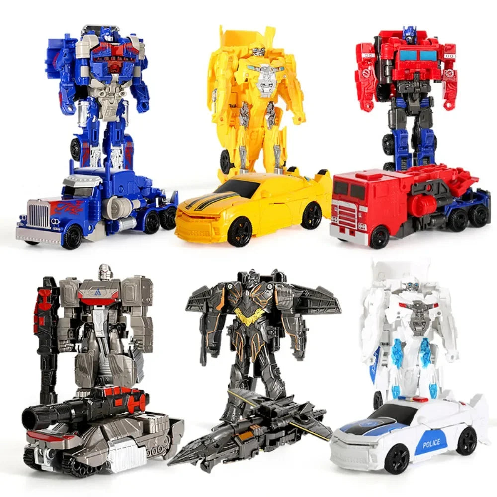 Transformation Robot Toy Car – One-Step Dino Action Hero