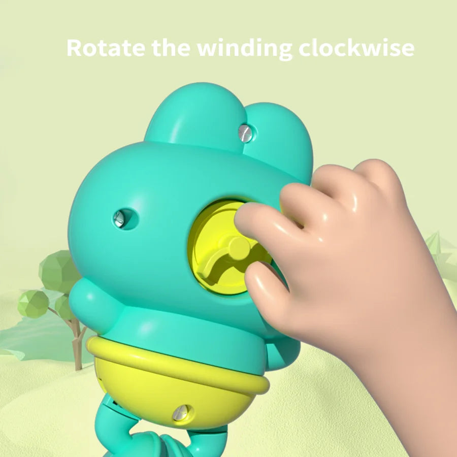 Clockwork Frog Bath Toys – Floating Fun for Kids