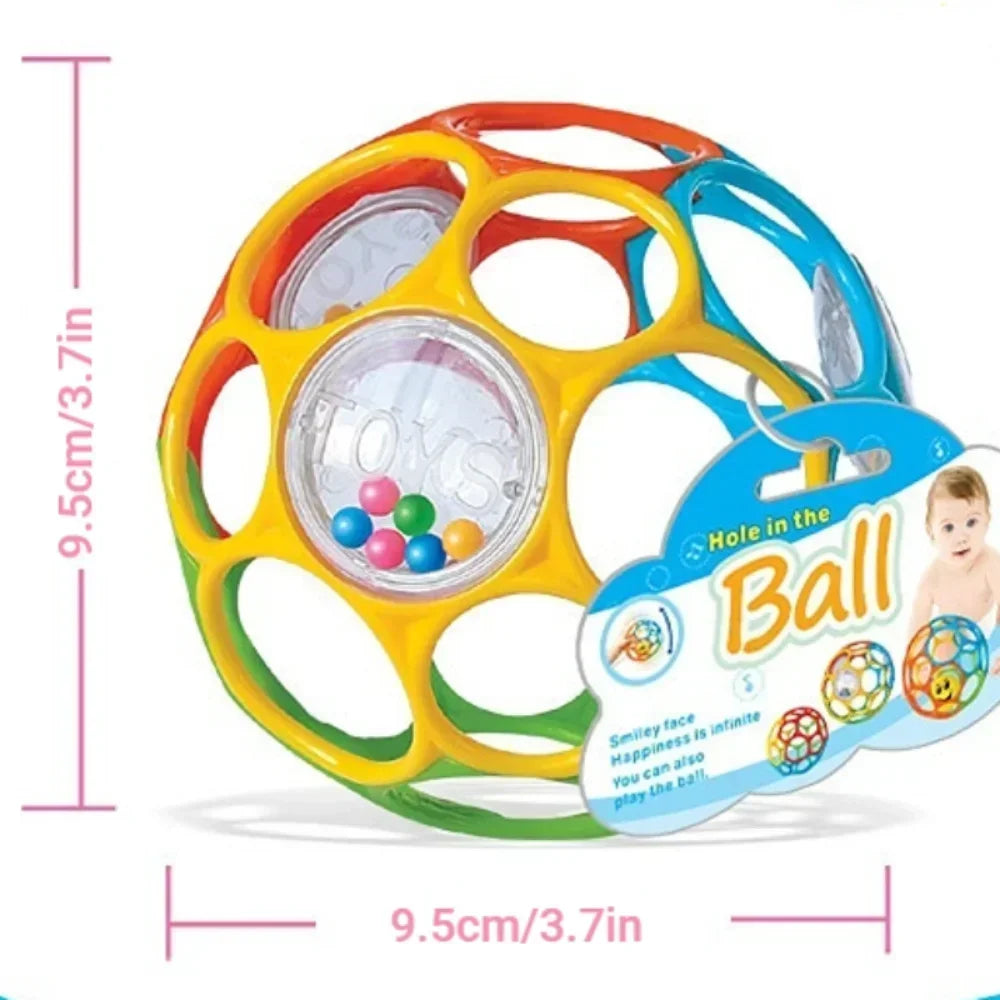 Baby Toy Ball Rattle – Soft Sensory Learning Toy