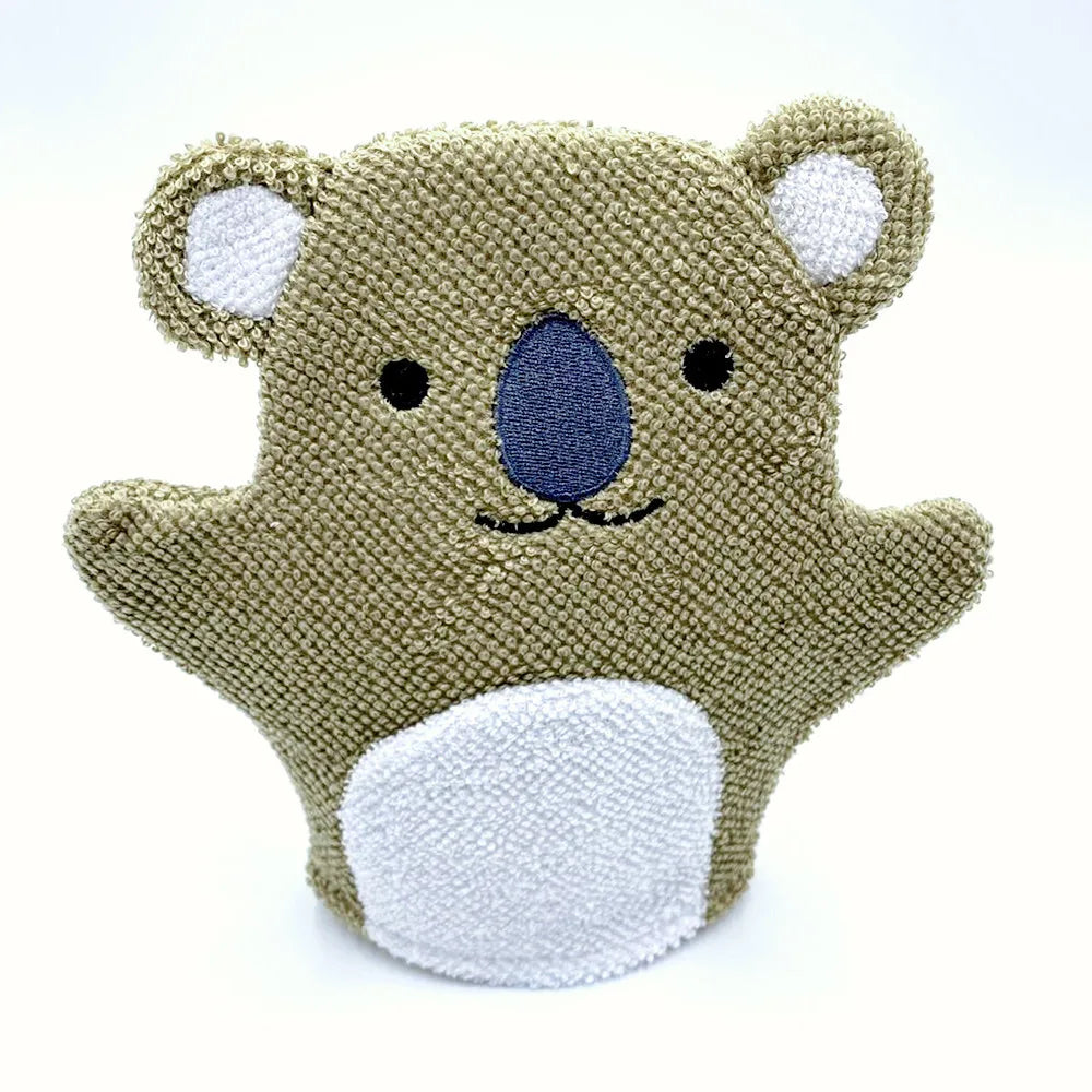 Children Bath Gloves – Soft Cartoon Sponge for Gentle Cleaning