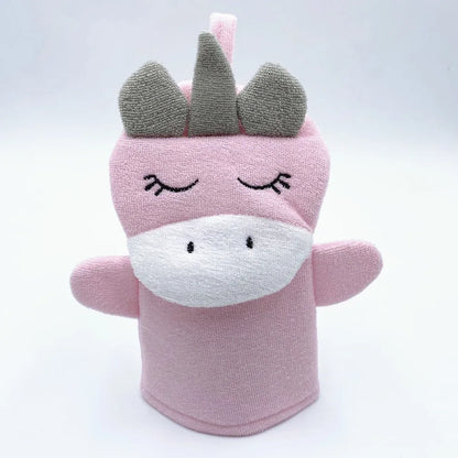 Children Bath Gloves – Soft Cartoon Sponge for Gentle Cleaning