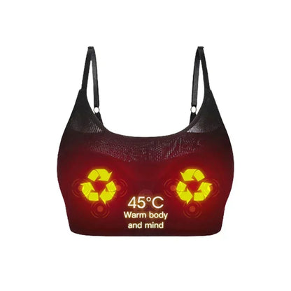 Electric Breast Massage Bra with Infrared Heating & Vibration