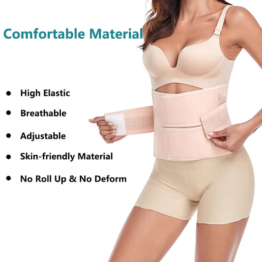 Postpartum Girdle for C-Section Recovery & Back Support
