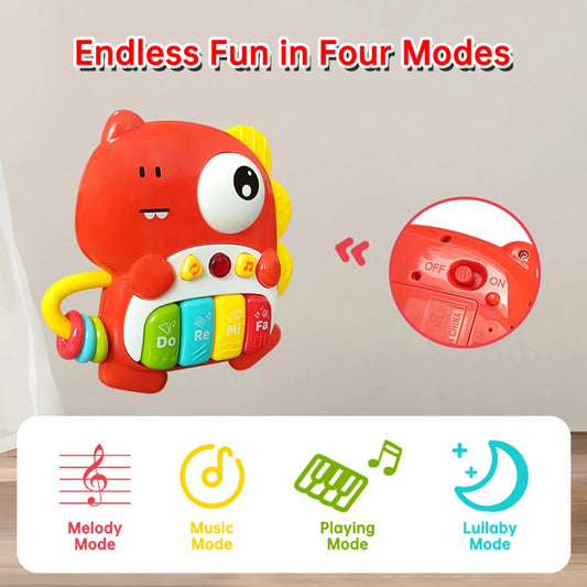 Baby Electronic Piano Toy – Music & Light Learning Fun