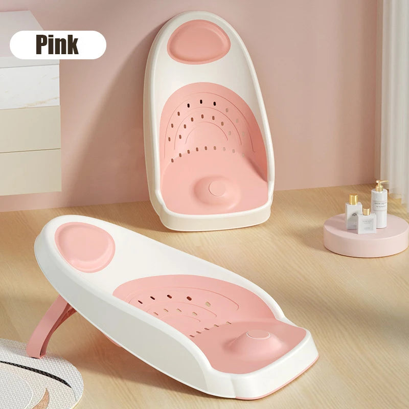 Baby Bath Support for Newborns – Non-Slip Thermometer Bed
