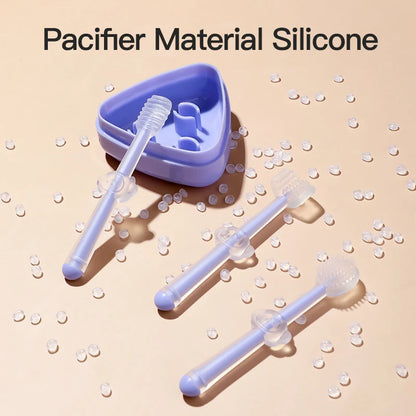 Infant Silicone Teeth Toothbrush – Gentle Oral Care Set