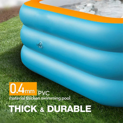 Inflatable Swimming Pool – Large Family Fun for Backyard