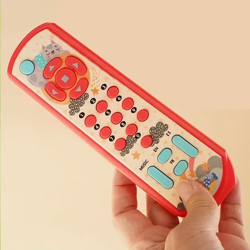 Infant TV Remote Control Toy – Music & Light for Kids