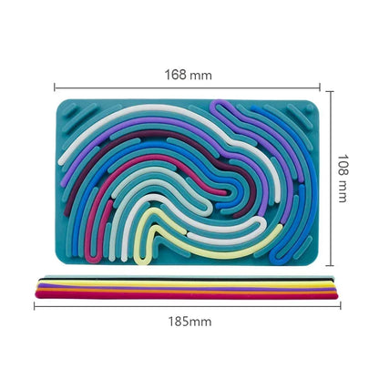 Sensory Activity Board – Montessori Stress Relief Toy for Kids