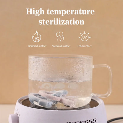 Baby Silicone Teether Ring – BPA-Free Comfort & Fun