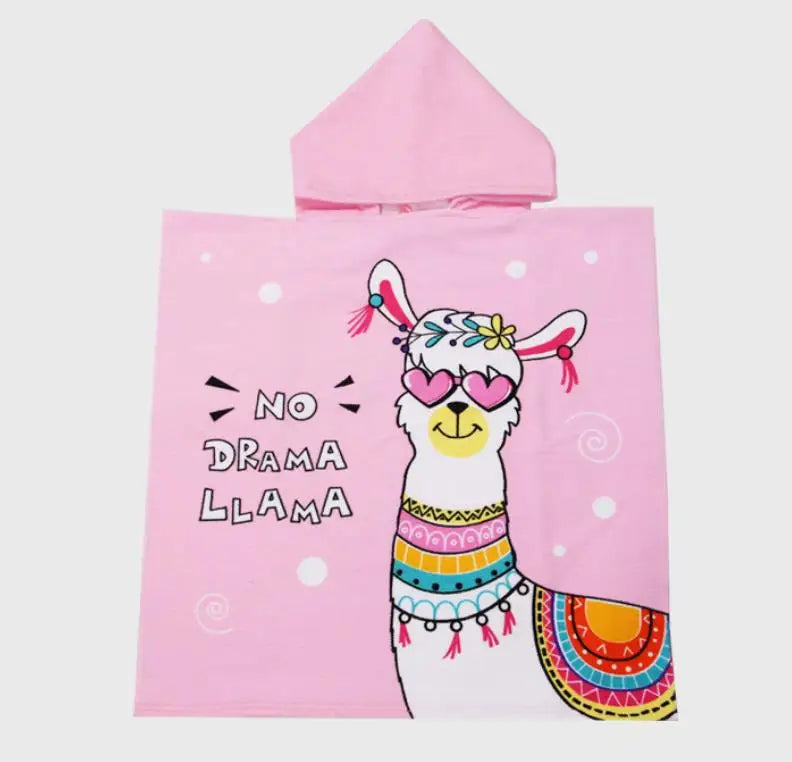 Baby Stitch Hooded Bath Towel – Soft & Quick-Dry Robe