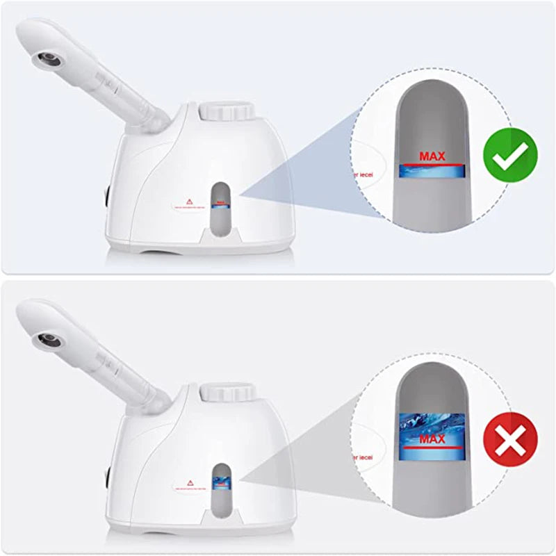 Ozon Facial Steamer – Deep Warm Mist Hydration Spa