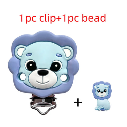 BPA-Free Animal Silicone Teether Set – Safe & Fun Relief