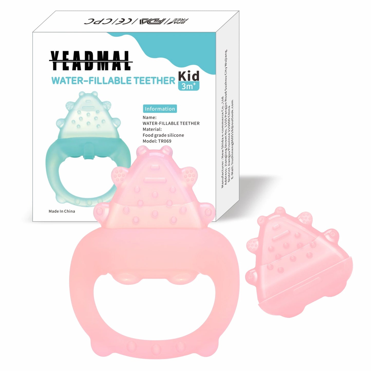 Freezable Baby Silicone Teething Toys – Cooling Relief