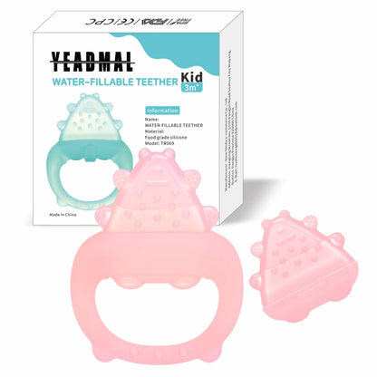 Freezable Baby Silicone Teething Toys – Cooling Relief