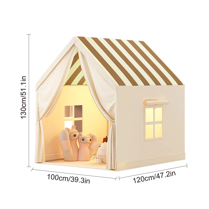 Kids Play Tent – Foldable Safe Indoor & Outdoor Playhouse