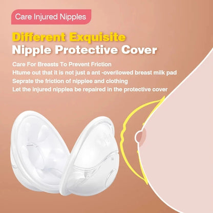 Silicone Breast Milk Collector – Leak-Free & Reusable Pads