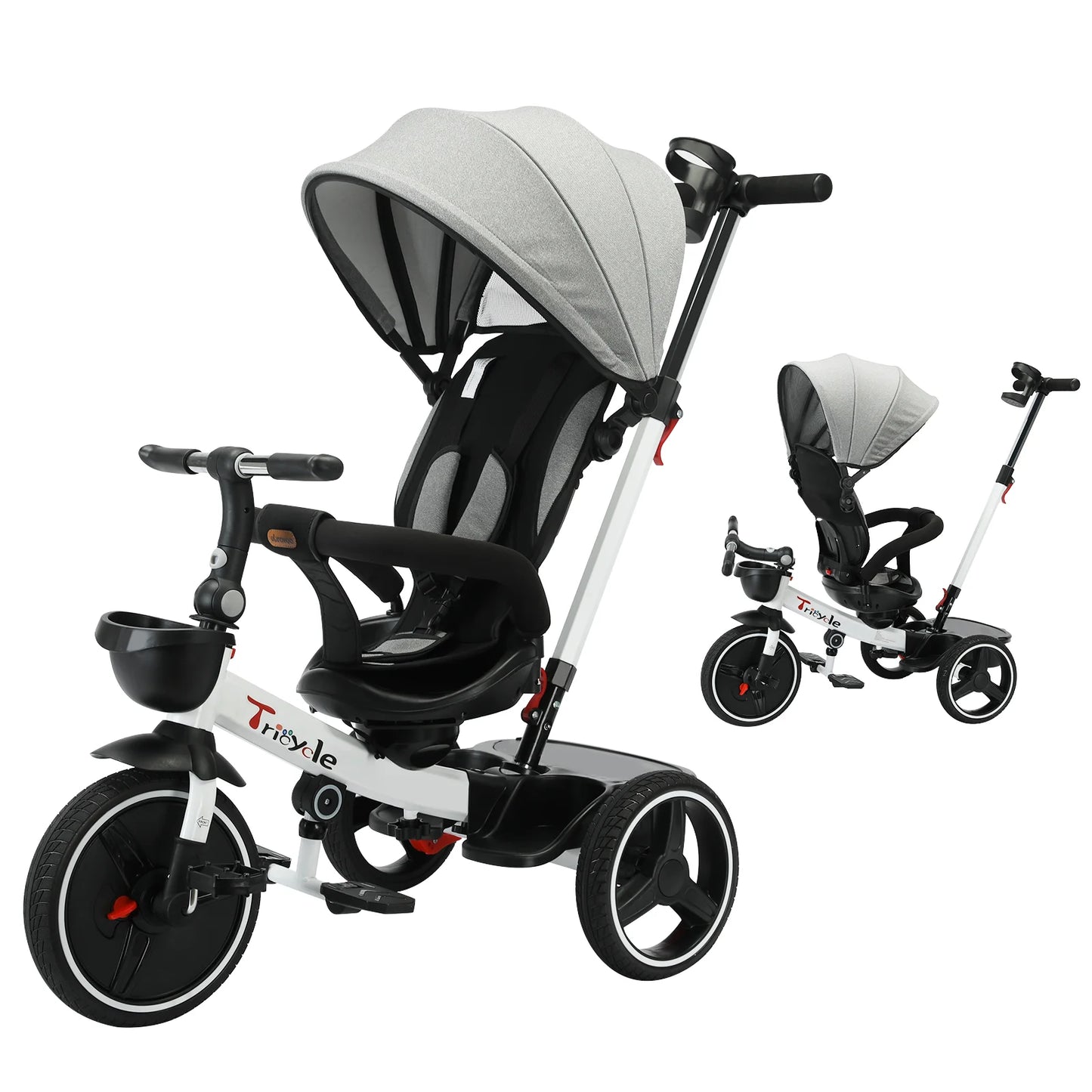 Baby Stroller Tricycle – 5-in-1 Adjustable Ride for Kids