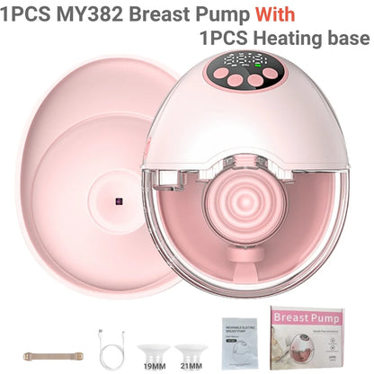 Hands-Free Electric Breast Pump with Heating & UV Sterilizer