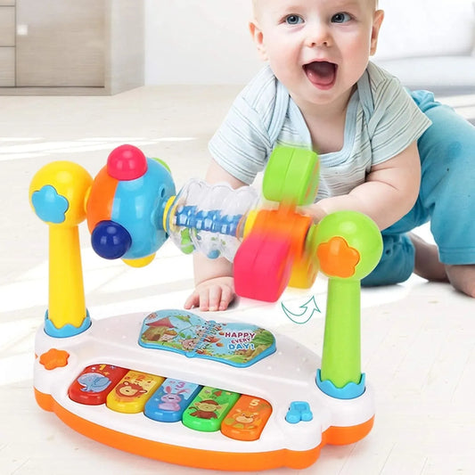 Baby Piano Toy Keyboard – Early Learning Music & Lights