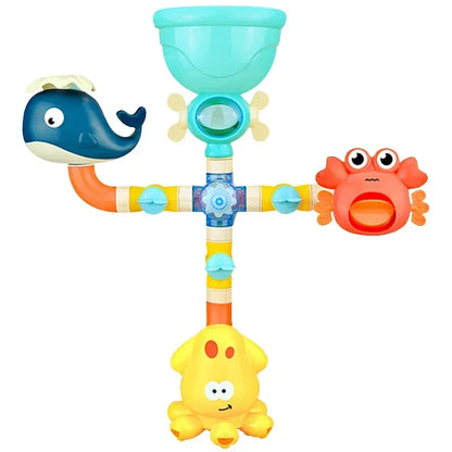 Baby Bath Toys Water Game – Fun Giraffe & Crab Sprinkler