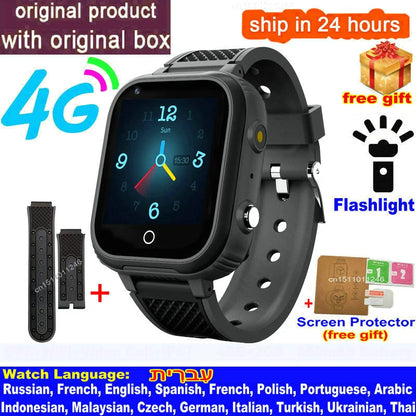 4G Kids Smartwatch with GPS & Video Call Safety