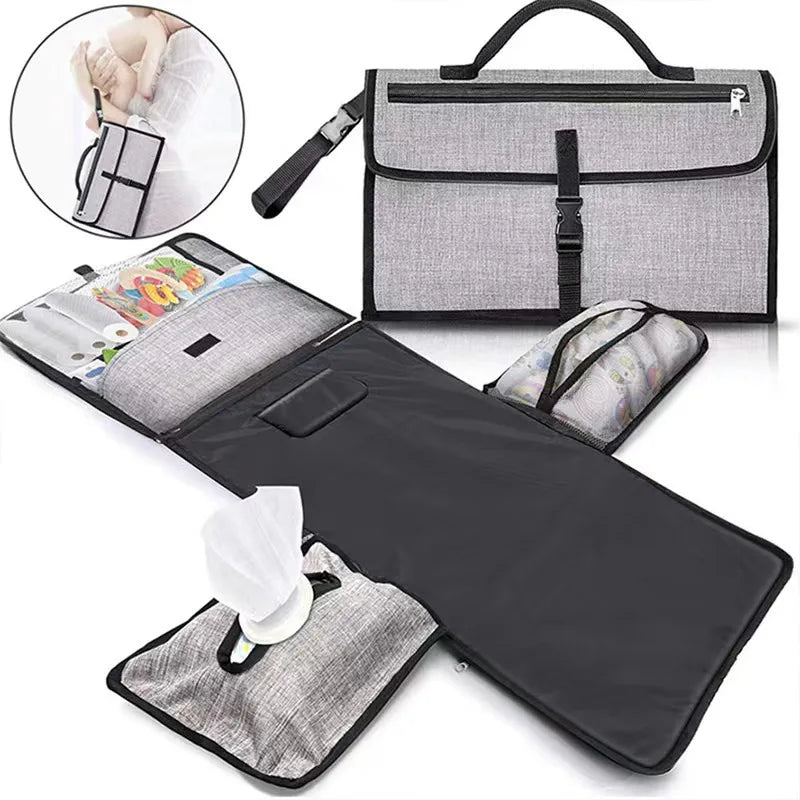 Foldable Baby Diaper Changing Pad – Portable & Waterproof