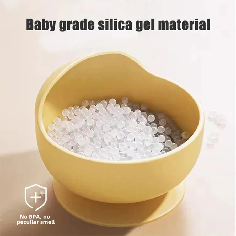 Baby Silicone Suction Bowl – Non-Spill Toddler Feeding