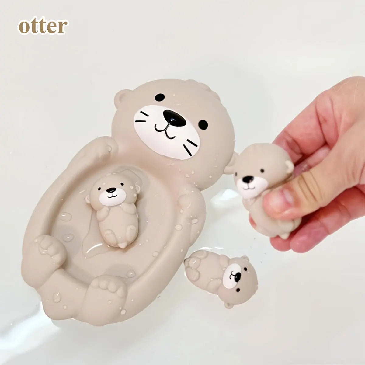 Baby Bath Toys Floating Animal Set Fun Water Play for Kids