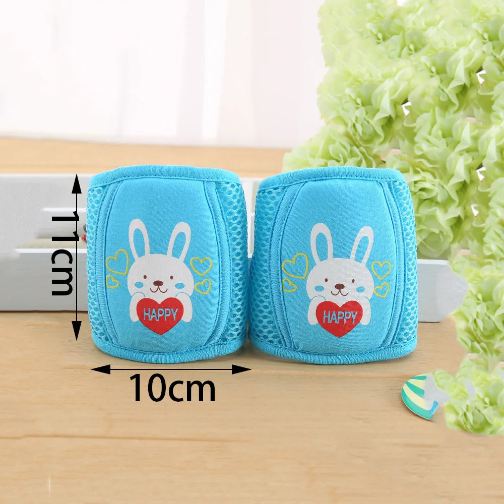 Baby Crawling Knee Pads with Animal Design & Anti-Slip Safety