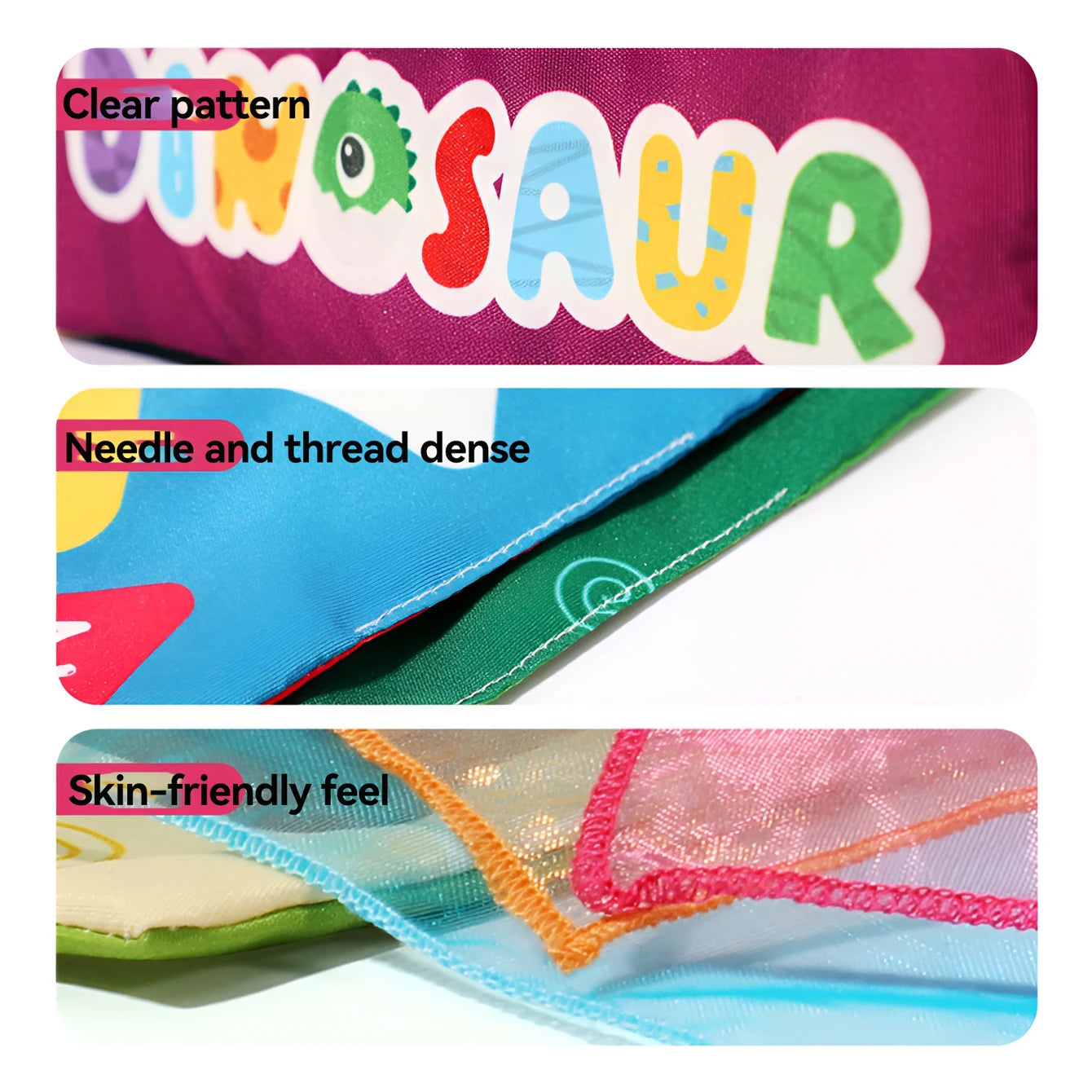 Fun Cartoon Cloth Book – Unbreakable Baby Activity Toy