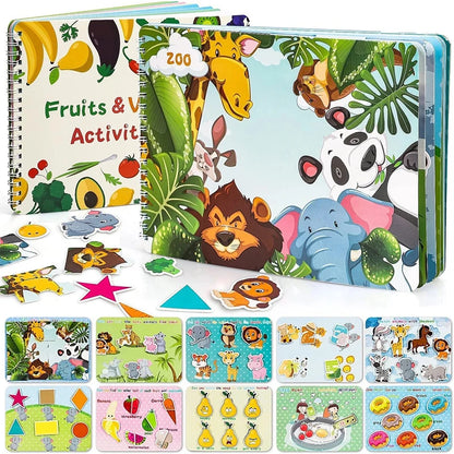 Busy Book for Kids – Montessori Learning & Activity Fun