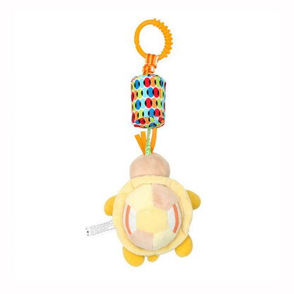 Baby Stroller Rattle Toy – Soft Hanging Animal for Sensory Play