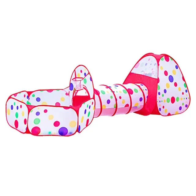 Kids Ball Pit With Tunnel – Fun Indoor & Outdoor Play Tent