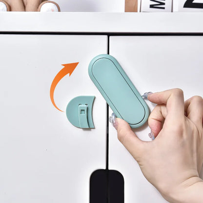 Baby Safety Cabinet Lock – Prevent Pinched Fingers & Easy Install