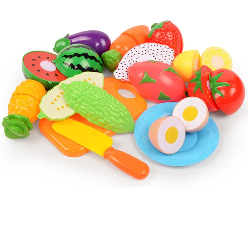 Montessori Fruit Cutting Toy Set for Creative Learning Fun