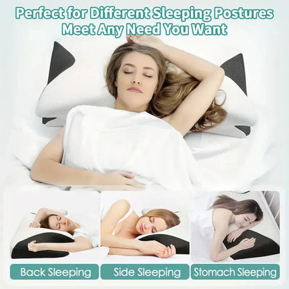 Butterfly Memory Neck Pillow for Comfortable Sleep Support