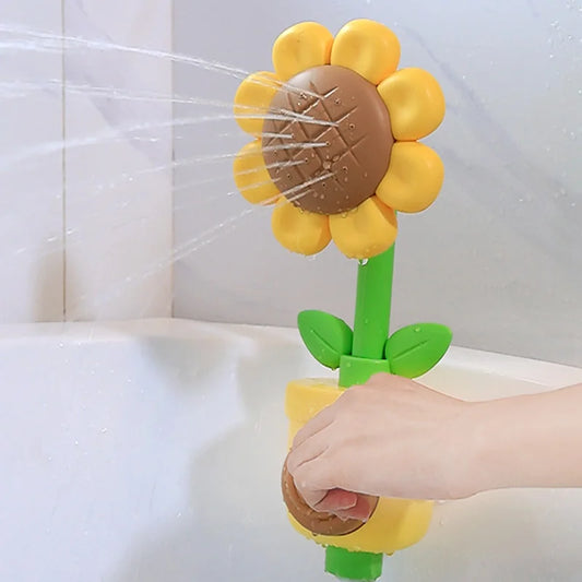 Baby Sunflower Shower Bath Toy – Fun Water Play