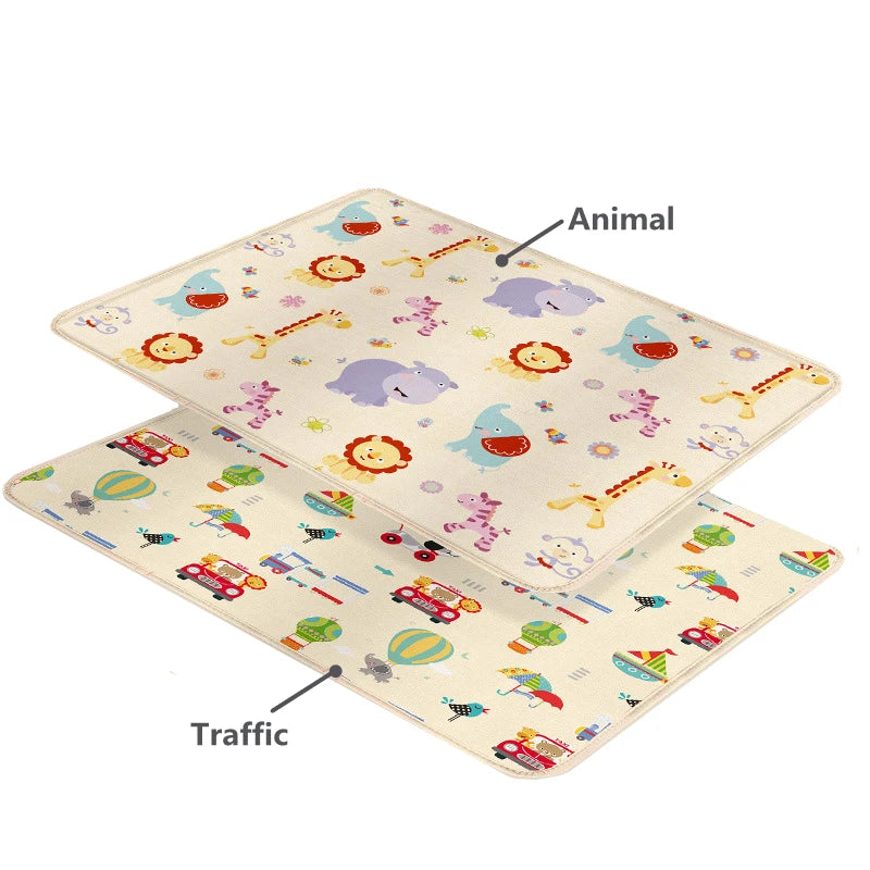 Foldable Baby Play Mat – Waterproof, Soft & Educational Activity Rug