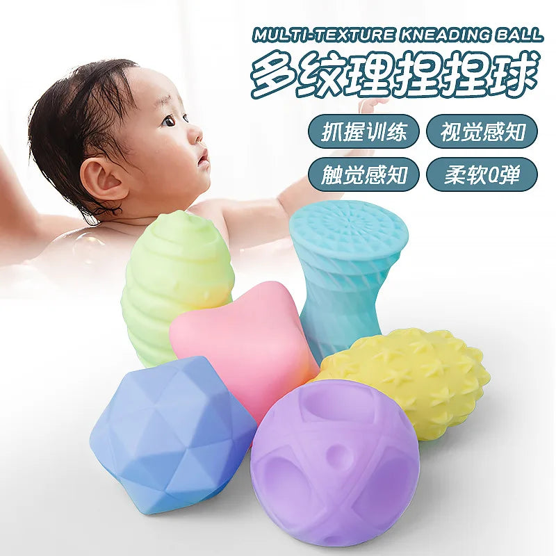 Textured Baby Sensory Balls – Soft Tactile Development Set