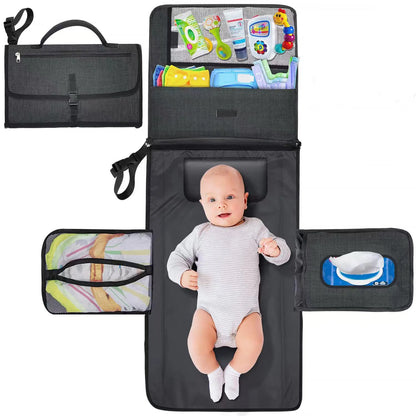 Foldable Baby Diaper Changing Pad – Portable & Waterproof
