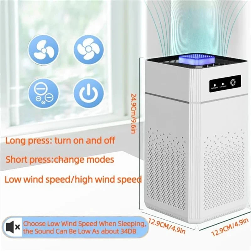 Portable Air Purifier with Aromatherapy – Clean & Fresh Air Anywhere