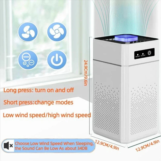 Portable Air Purifier with Aromatherapy – Clean & Fresh Air Anywhere